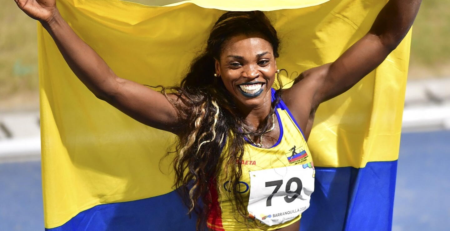 334465_BLU Radio. Caterine Ibarguen // Foto: AFP