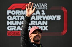 Lewis Hamilton, tras prueba de clasificación del GP de Hungría