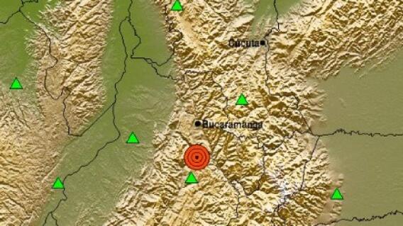 Fuerte temblor sacudió a Colombia; superó la magnitud 4.3 Fuerte temblor sacudió a Colombia; superó la magnitud 4.3