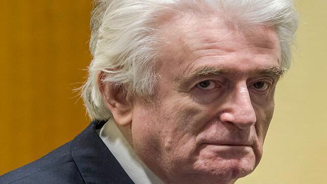 Exjefe serbio Radovan Karadzic fue condenado a cadena perpetua por genocidio