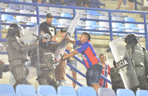 Desmanes presentados en el Unión Magdalena vs. Once Caldas, por Liga.