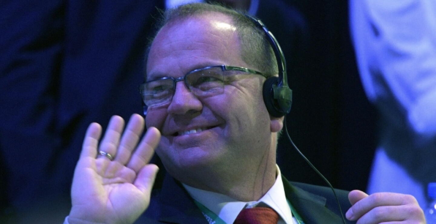 Camilo Pérez López, presidente del Comité Olímpico Paraguayo