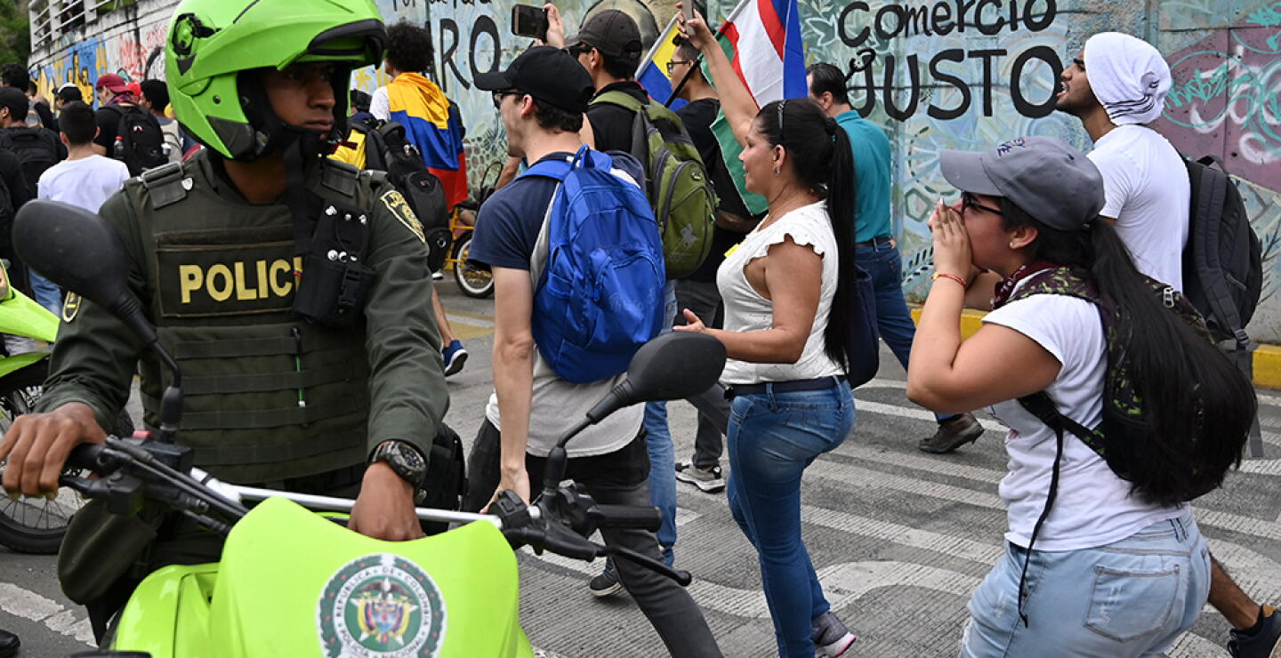 349798_BLU Radio // Paro nacional // Foto: AFP
