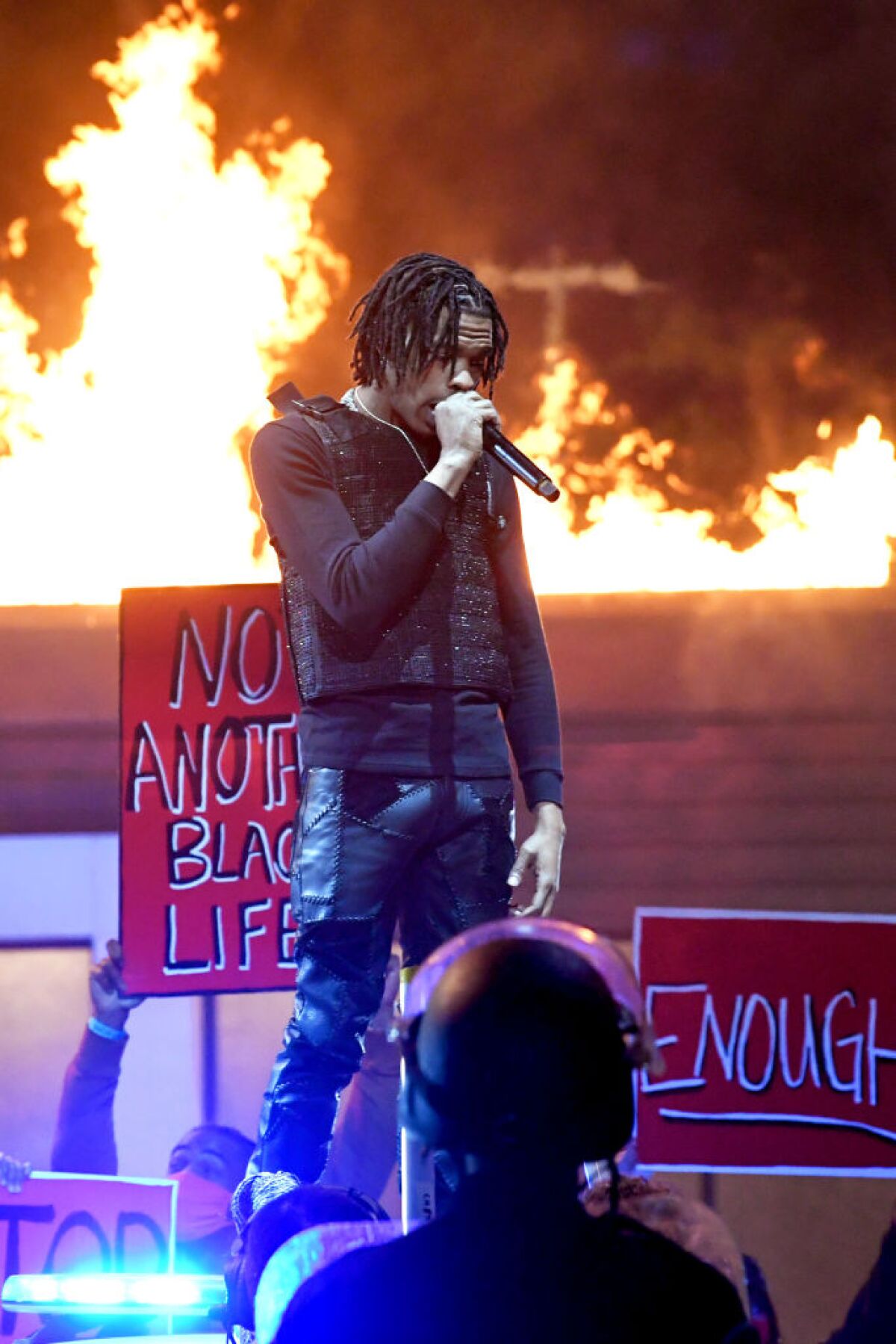 GRAMMYs 2021 desde Los Angeles, california.