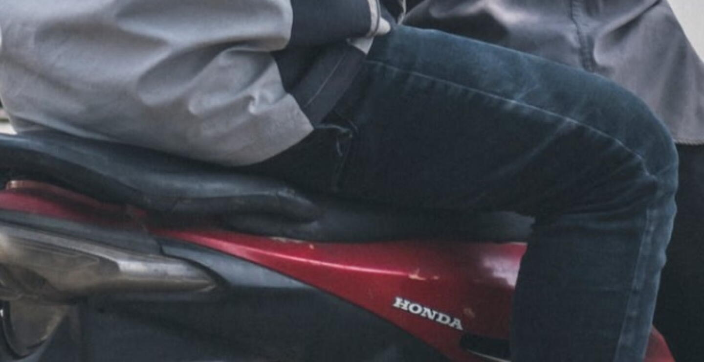 Copiloto de una motocicleta 