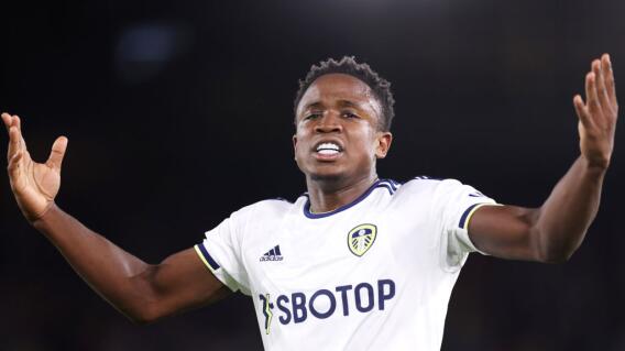 Luis Sinisterra, jugador colombiano que milita en el Leeds United. Luis Sinisterra, jugador colombiano que milita en el Leeds United.