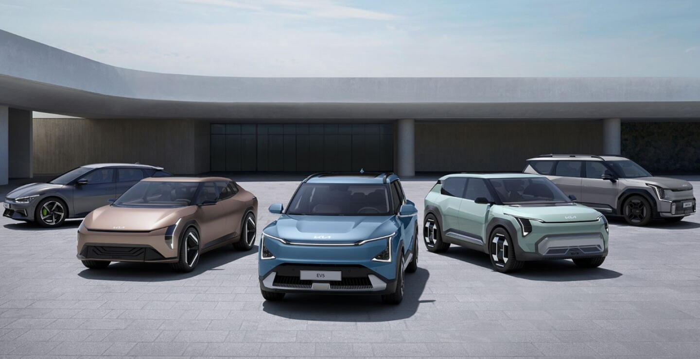 La presentación de los nuevos modelos de Kia para revolucionar el mercado de eléctricos.
