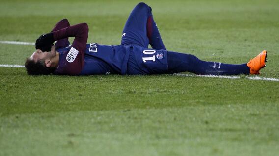 301850_BLU Radio. Lesion Neymar / Foto: AFP