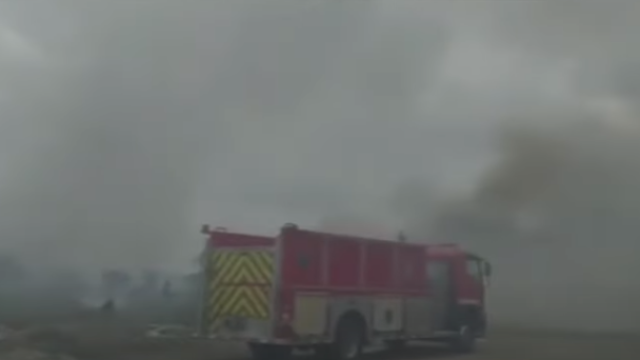 Los pulmones de los vecinos del humedal Berlín en Montería no aguantan un incendio más 