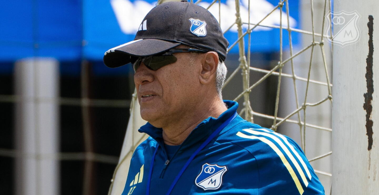 Hernán Torres en su paso por Millonarios. 