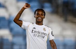 Linda Caicedo, delantera colombiana que milita en el Real Madrid.