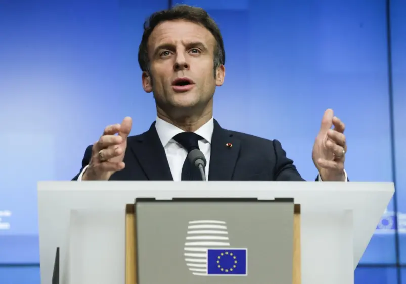 Presidente de Francia, Emmanuel Macron Presidente de Francia, Emmanuel Macron