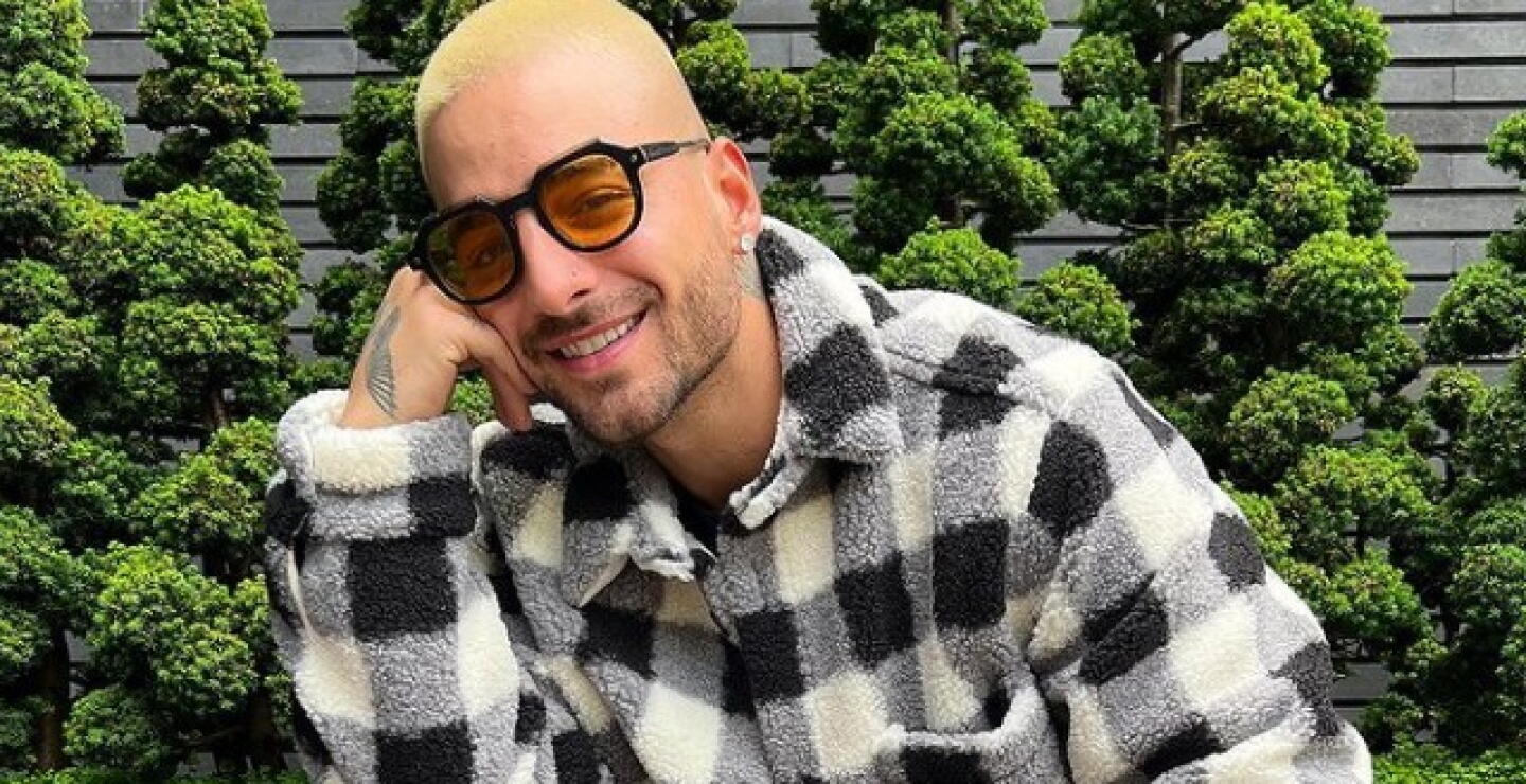Maluma muestra la decoración de su casa en Navidad.