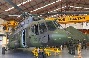 Helicóptero MI-17. 