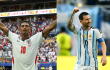 Jude Bellingham y Lionel Messi rivalizarán en Inglaterra vs. Argentina por el Mundial 2026.