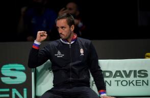 Viktor Troicki, extenista serbio.  Viktor Troicki, extenista serbio.