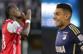 Hugo Rodallega vs. Radamel Falcao García.