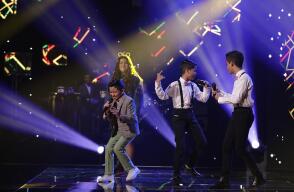 Los participantes del Equipo Nacho en La Voz Kids cantaron 'No te vas'.