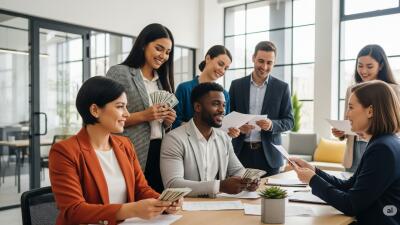 Pequeños empresarios acuden a los microcréditos como un salvavidas financiero que impulsa a millones de emprendedores