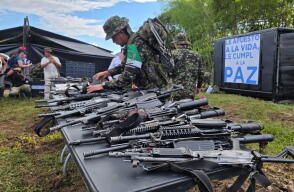 Entrega de armas.