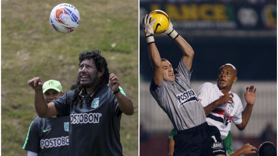 René Higuita y David Ospina René Higuita y David Ospina