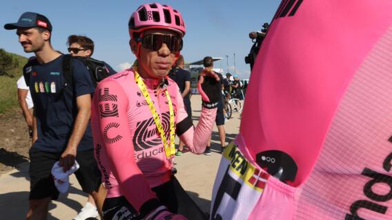 Rigoberto Urán, ciclista colombiano del EF Education EasyPost, tras la etapa 9 del Tour de Francia 2023 Rigoberto Urán, ciclista colombiano del EF Education EasyPost, tras la etapa 9 del Tour de Francia 2023