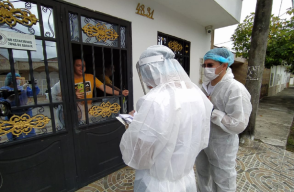 372259_BLU Radio: Encuesta para COVID-19 - Girón / Foto: Alcaldía Girón