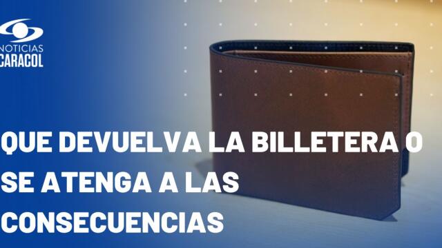 Hombre que perdió su billetera vive un calvario por culpa de sujeto que la recogió Hombre que perdió su billetera vive un calvario por culpa de sujeto que la recogió