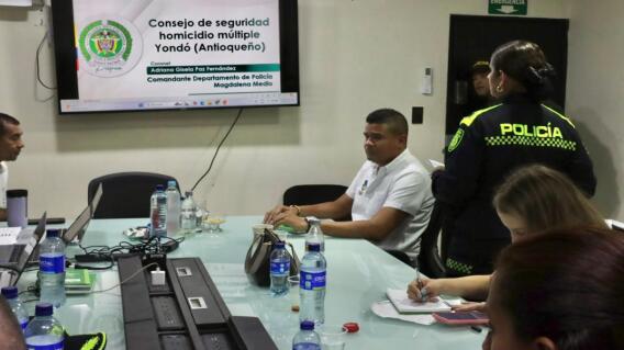 Consejo de seguridad en Yondó, Antioquia. Consejo de seguridad en Yondó, Antioquia.