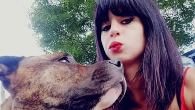 Perro pitbull mató a mujer embarazada cuando lo sacó a pasear Perro pitbull mató a mujer embarazada cuando lo sacó a pasear
