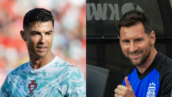 Cristiano Ronaldo y Lionel Messi