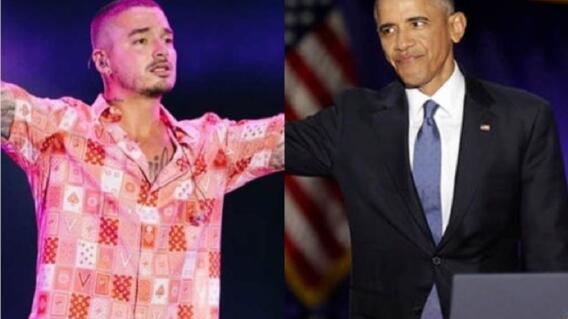 318126_BLU Radio. J Balvin y Barack Obama / Foto: AFP.