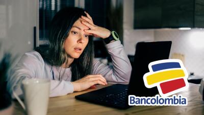 Bancolombia informa que sus canales digital y físicos "no estarán disponibles" mientras hace ajuste