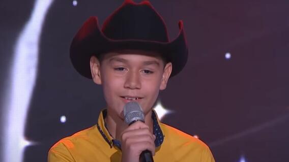 Andrés, participante en 'la Voz Kids'