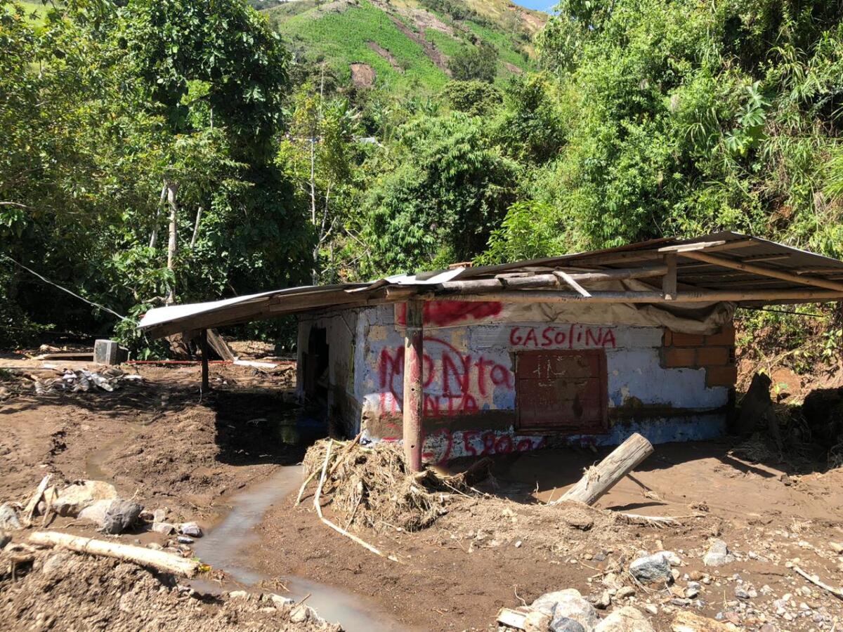Según el Dapard, 67 casas resultaron destruidas y 104 averiadas por la emergencia.