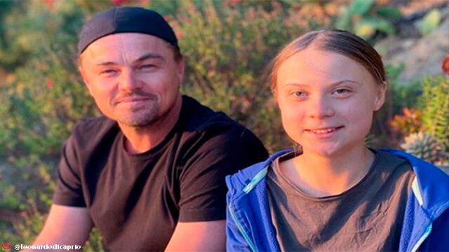 Greta y Leonardo DiCaprio, la foto que le da la vuelta al mundo 
