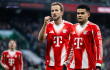 Luis Díaz y Harry Kane en uno de los partidos del Bayern Múnich. 