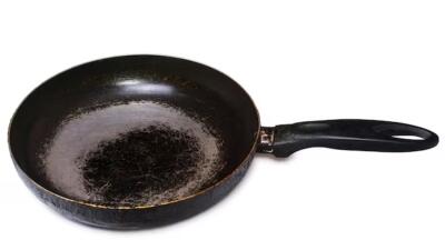 Sartén rayada.