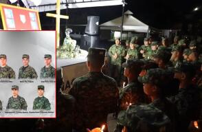 Homenaje a soldados asesinados en Aguachica