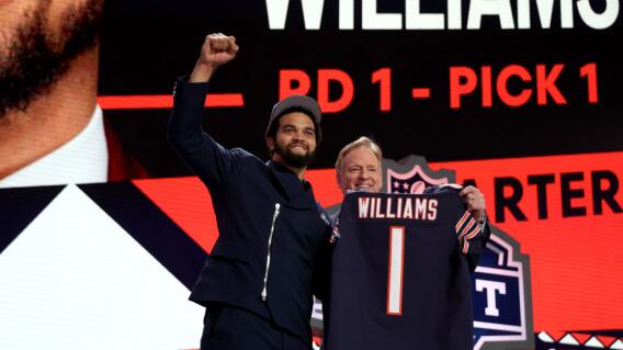 Caleb Williams fue elegido por los Chicago Bears. Caleb Williams fue elegido por los Chicago Bears.