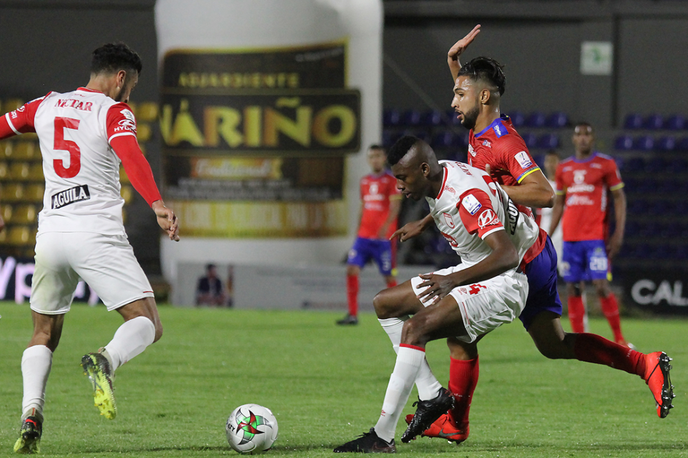 Partido entre Independiente Santa Fe y Deportivo Pasto. Colprensa.png