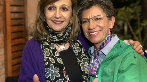 345617_Blu Radio // Ángela María Robledo y Claudia López // Foto Twitter: @ClaudiaLopez