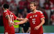 Harry Kane y un nuevo festejo con Bayern Múnich en la final de la Copa de Alemania. 