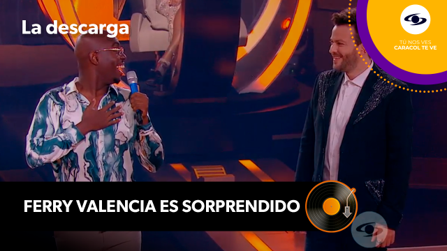 Ferry Valencia recibe un mensaje de uno de sus ídolos musicales