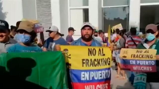 No al fracking en Puerto Wilches No al fracking en Puerto Wilches