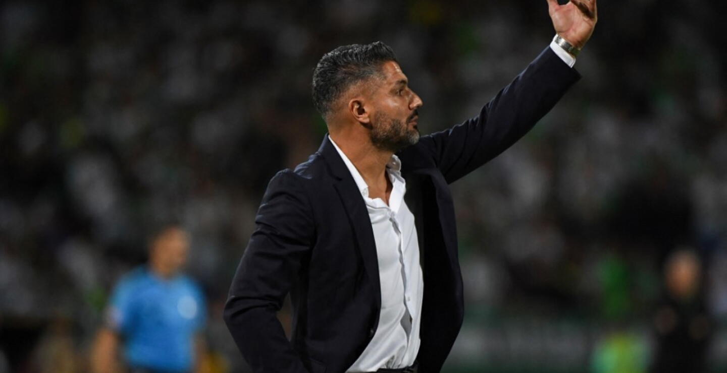 Javier Gandolfi, director técnico de Atlético Nacional. 