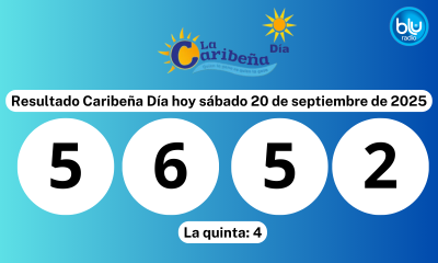 Resultado Caribeña Día hoy sábado 20 de septiembre de 2025 Resultado Caribeña Día hoy sábado 20 de septiembre de 2025