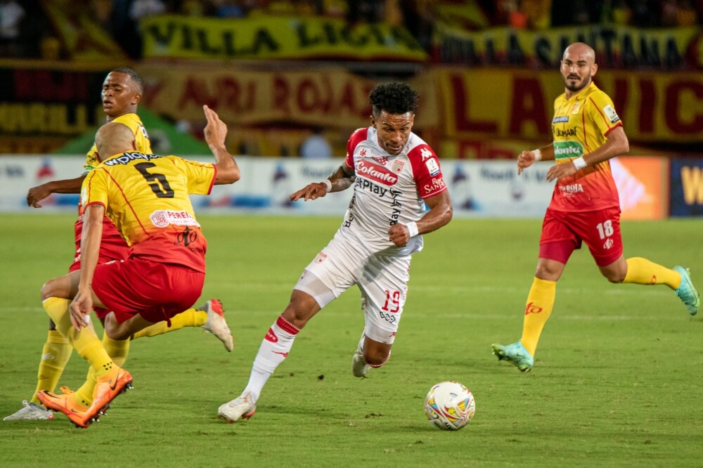 Santa Fe vs. Pereira, en la Liga del fútbol colombiano