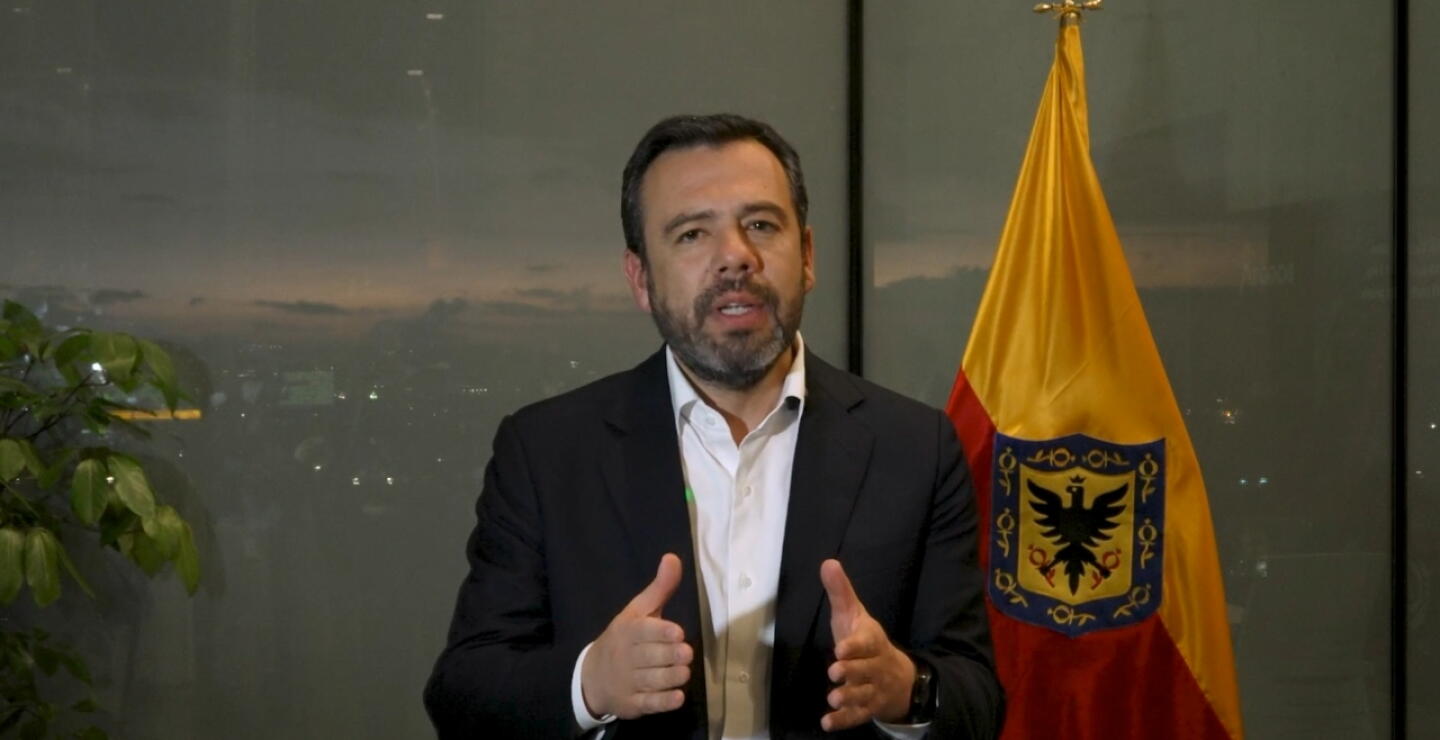 Alcalde de Bogotá, Carlos Fernando Galán.