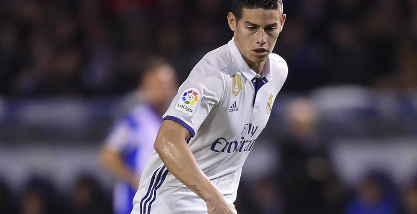 282953_Blu Radio. James Rodríguez. Foto: AFP